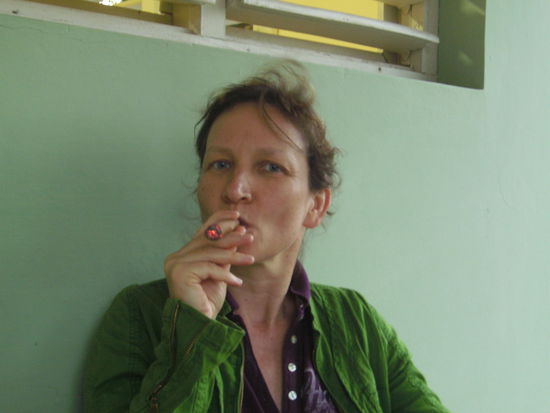 unsere 1. Zigarre...