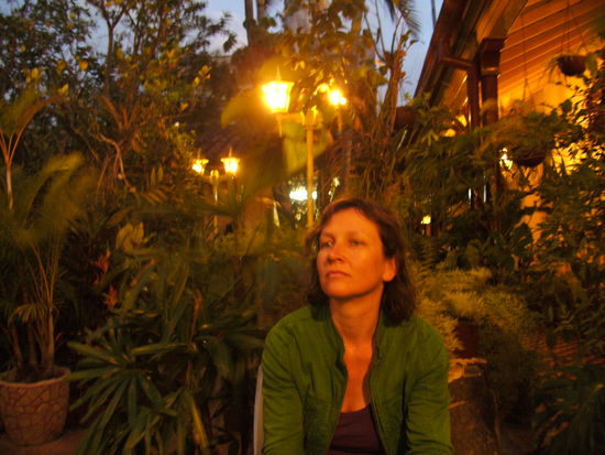 ... Palmengarten des Hostal Florida Centro