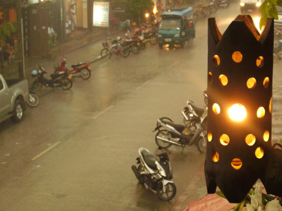 Willkommensregenguss