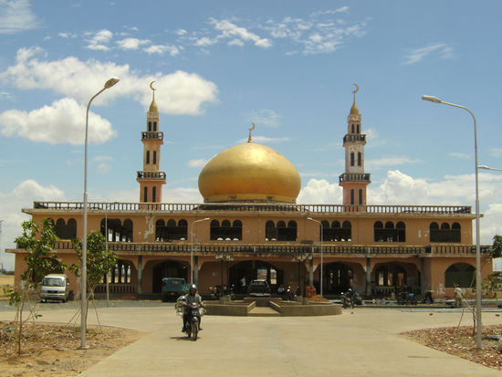 Moschee im Niemandsland