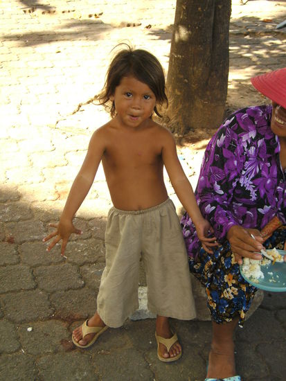 sie fand Roberts Kopftuch ("Fetzerl") cool