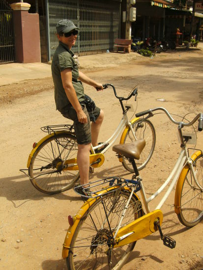 unsere kambodschanisches Retro-Fahrräder
