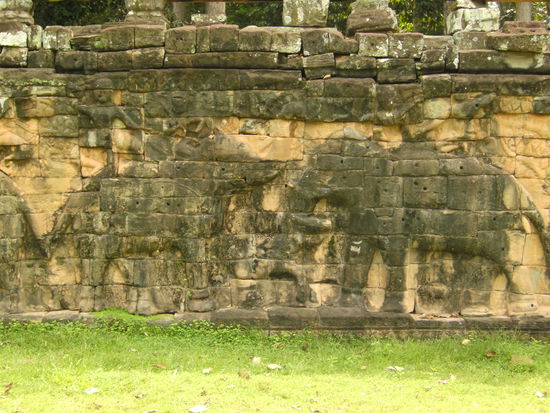 Angkor Thom | Elefantenterrasse