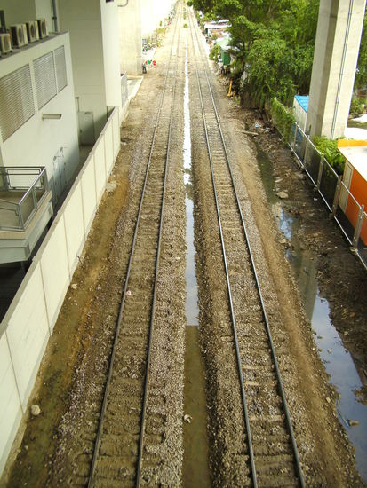 Gleise in die Unendlichkeit