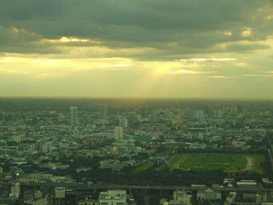 Beinahe-Sonnenuntergang