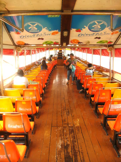 Boot am Chao Phraya (Bangkok)