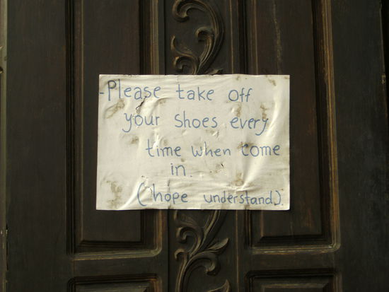 ist hier überall üblich