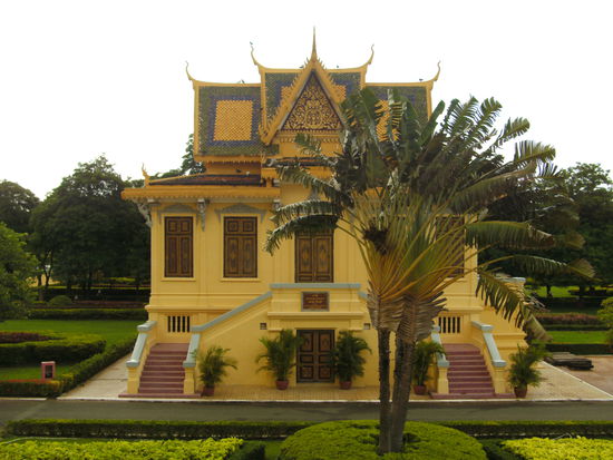 im Königspalast (Phnom Penh)