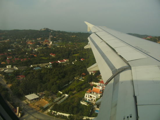 Anflug auf Kho Samui