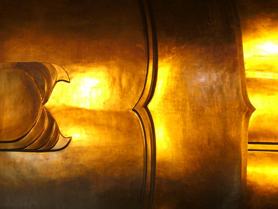 Photo Art I | der liegende Buddha im Wat Pho (Bangkok)