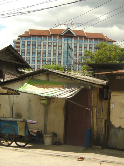 typischer Chiang Mai-Gegensatz