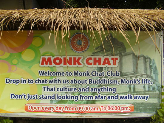 Einladung zum Monk Chat