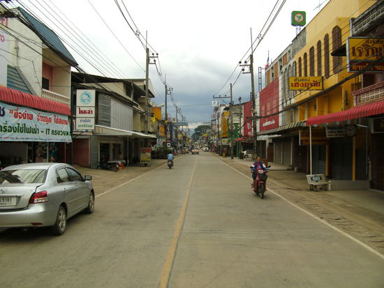 Chiang Khong vor dem Gewitter
