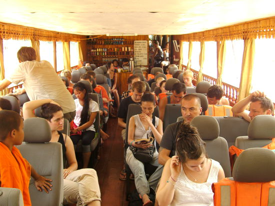 so reisen wir Touris...