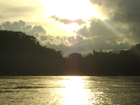 letzter Blick zurück auf den Mekong