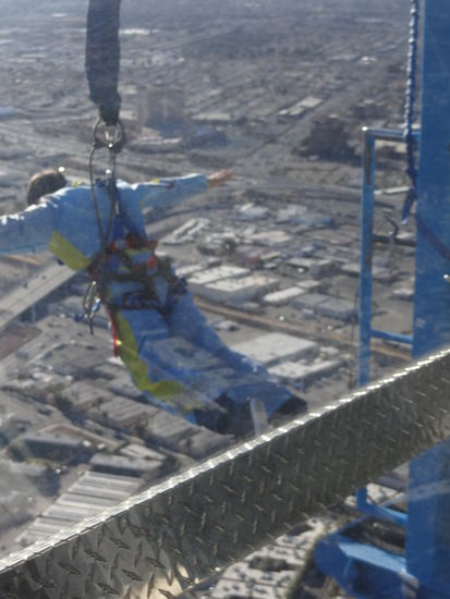 der Sprung in die Tiefe