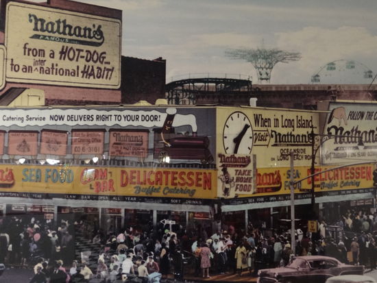 hier waren wir schon | Nathan's @ Long Island, New York