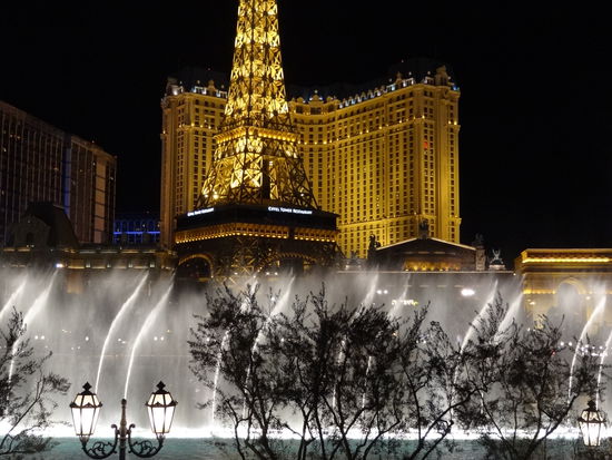 die Wasserspiele vor dem Bellagio sind wirklich sehenswert