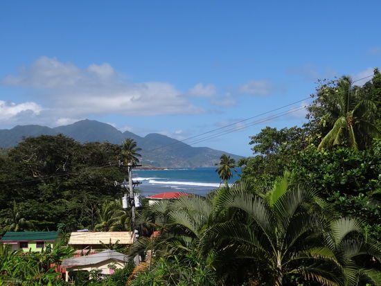 der Blick von unserer Terrasse