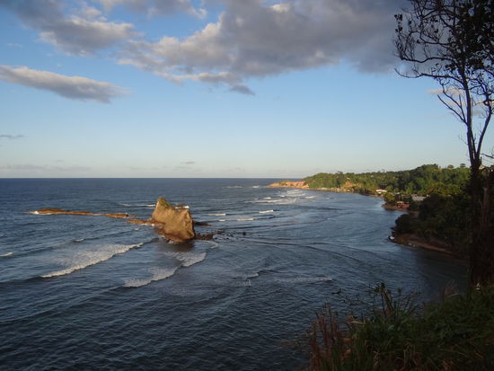 die Bucht von Calibishie