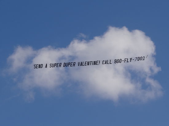 Valentine's Day wirft seine Schatten voraus