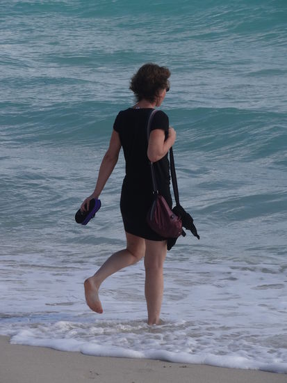 ein letztes Mal ins Meer