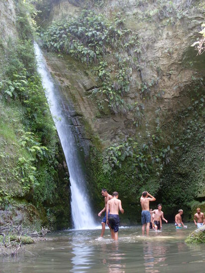 Te Ana Falls - Eiswasser!!