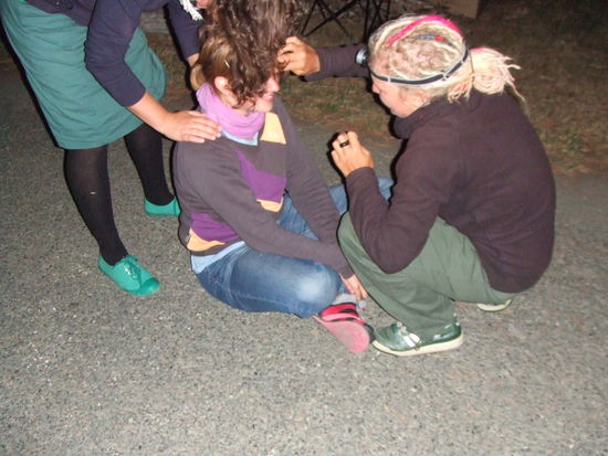 Wir testen neue Frisuren... xD