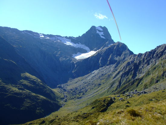 Gillespie Pass - dort oben mussten wir rüber