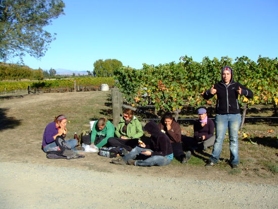 Kuchen zum Lunch an meinem Geburtstag... =)