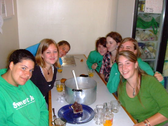 Silke, Caro, Sabrina, Pina, Katharina, Lilli und ich.