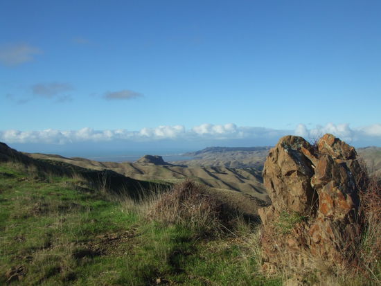 und da hinten ist das Meer... 