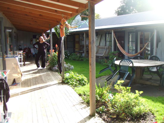 In unserem Backpackers.