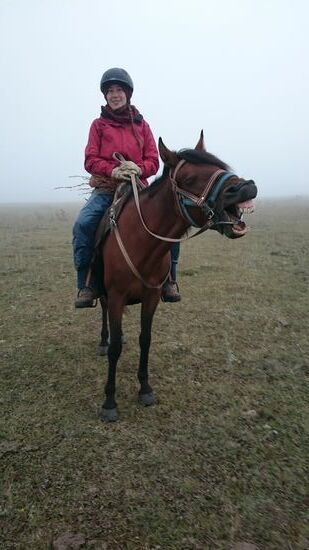 Immer schön heiter bleiben.