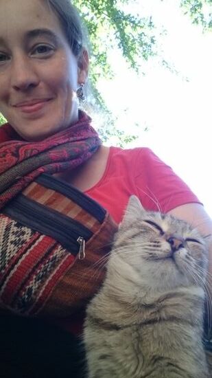 Und überall begegnet man Katzen...