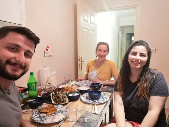 Bei Özkan &amp; Yağmur in Avcilar/Istanbul.