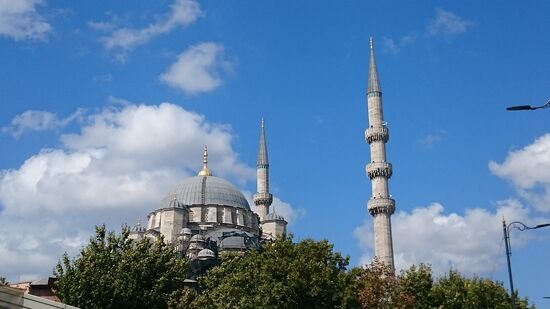 Ankunft in Istanbul.