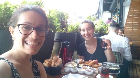 Türkisches Frühstück mit Elif.