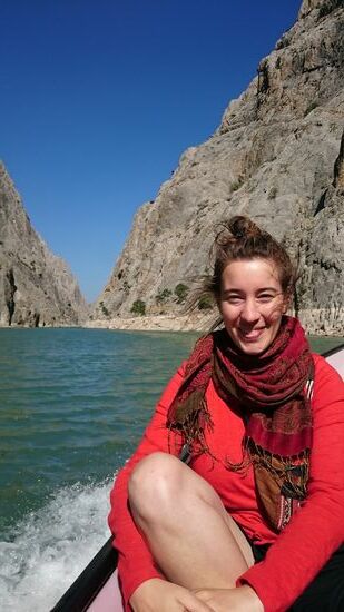 Kleiner Ausflug auf dem Euphrat.