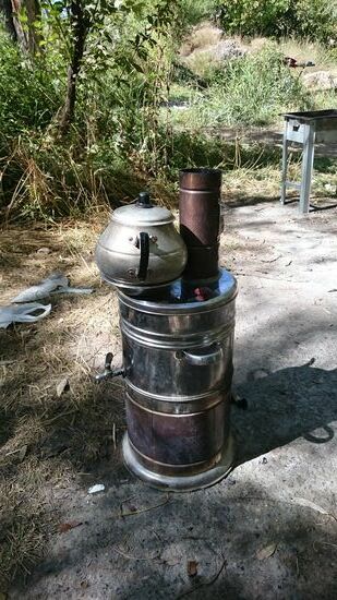 Was wäre ein Picknick ohne Samowar?!