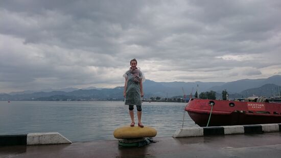 Spaziergang durch Batumi, singing in the rain...