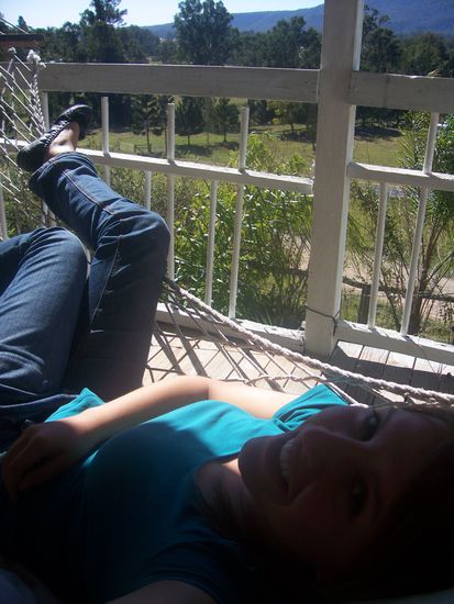 Relaxen in der Haengematte