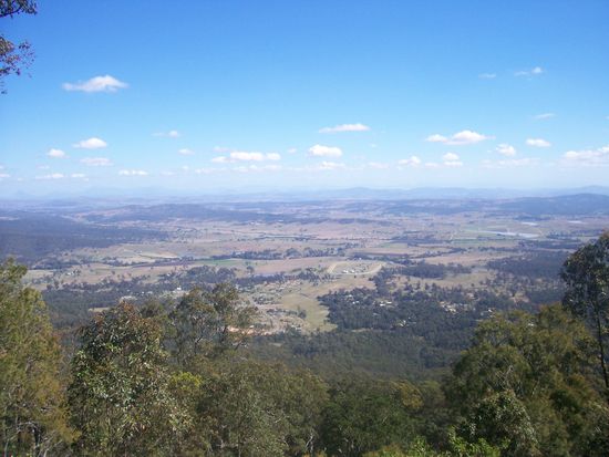 Und zum Abschluss noch einen Blick vom Rotary Lookout...