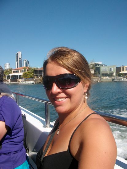 Off we go Endlich auf dem Boot