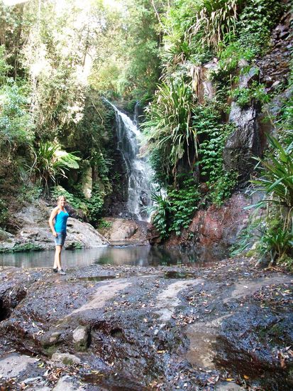 Elabany Falls! Sie haben ihr Ziel erreicht...
