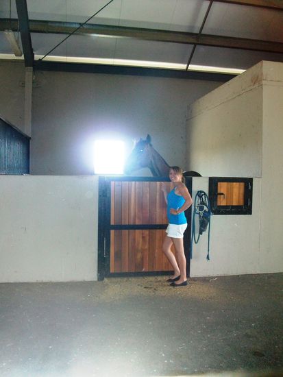 ...meine Pferdefreunde, vor allem Gilly...