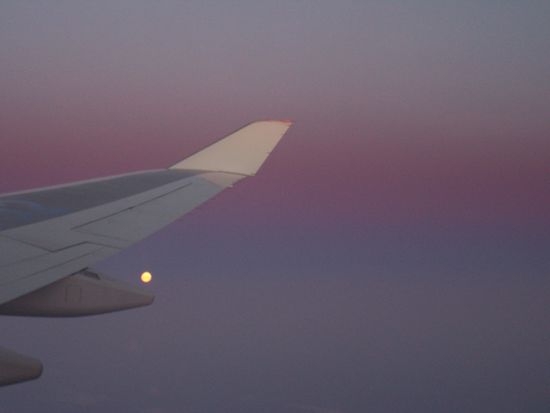 Farbenspiel mit Mond