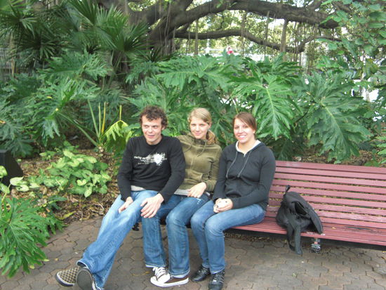 Ralf, Rebekka und ich: einer mueder als der andere