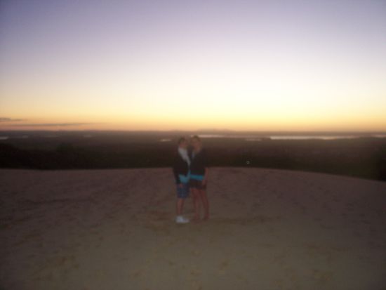 verschwommener Vorgeschmack