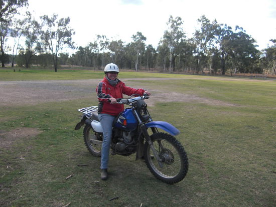 Motorrad fahren- war geil, aber ich bevorzuge das Pferd